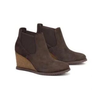 Trask Tatum Wedge Booties